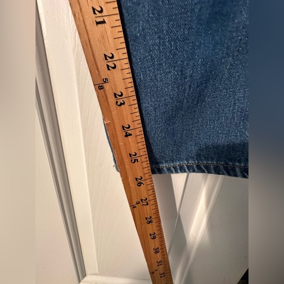 RAG & BONE 32 Maya High Rise Ankle Slim Button Fly Bluebell Cotton Jeans - Picture 12 of 14